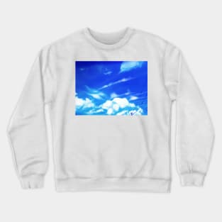 Bright Blue Sky Crewneck Sweatshirt